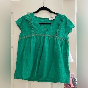 Green Blouse from Paris